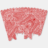 Red Scribbleprint Geschenkschachtel (Ungeklappt)