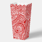 Red Scribbleprint Geschenkschachtel (Vorderseite)