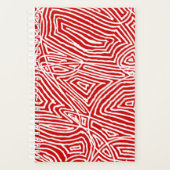 Red Scribbleprint Planer (Vorderseite)