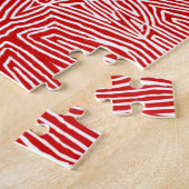 Red Scribbleprint Puzzle (Seite)