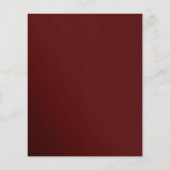 Red Script 40. Erwachsene Geburtstag (Rückseite)