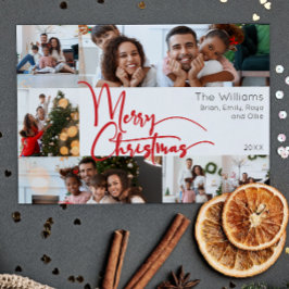 Red Script frohe Weihnachten Jahr in Review 6 Foto