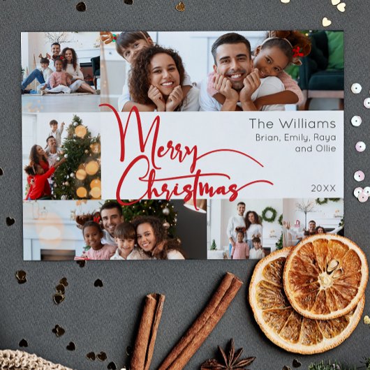 Red Script frohe Weihnachten Jahr in Review 6 Foto