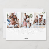 Red Script frohe Weihnachten Jahr in Review 9 Foto (Rückseite)