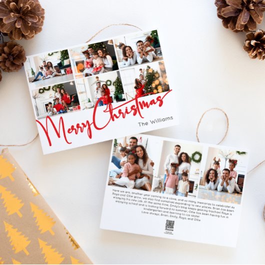 Red Script frohe Weihnachten Jahr in Review 9 Foto