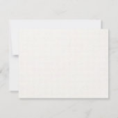 Red Seal Save the Wedding Date Invitation Einladung (Rückseite)