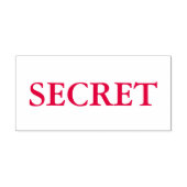 Red Secret Permastempel (Design)