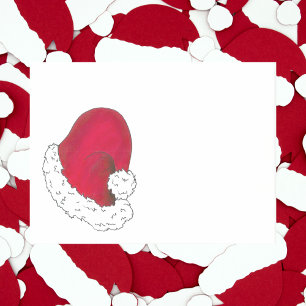 Red Secret Weihnachtsmannmütze Weihnachten Weihnac Post-it Klebezettel