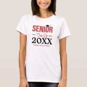 Red Senior Class T-Shirt (Vorderseite)