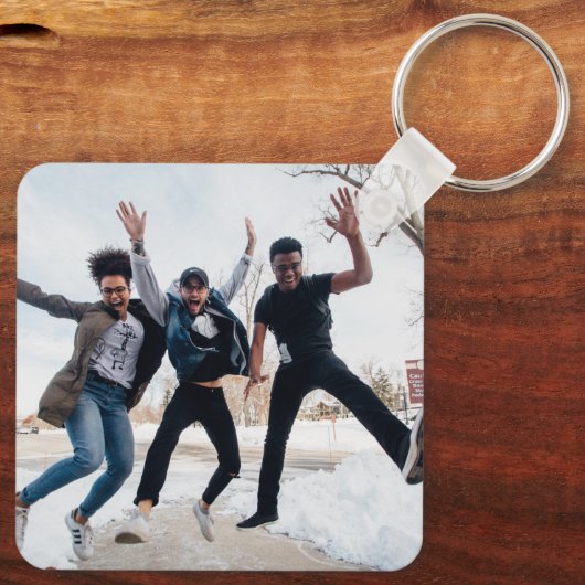 Red Seniors Seniors Seniors Schlüsselanhänger (Rückseite)