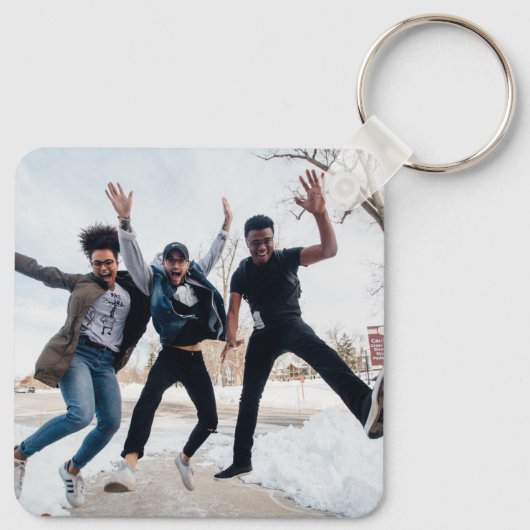 Red Seniors Seniors Seniors Schlüsselanhänger (Rückseite)