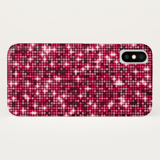 Red Sequents Phone Case (Rückseite (Horizontal))