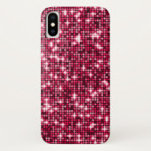 Red Sequents Phone Case (Rückseite)