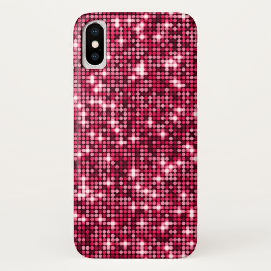 Red Sequents Phone Case (Rückseite)
