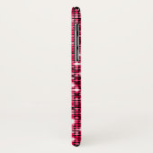 Red Sequents Phone Case (Hinten/Links)