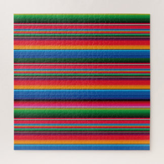 Red Serape Saltillo traditionelle mexikanische Dec Puzzle
