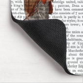 Red Setter Rider Full Mousepad (Ecke)