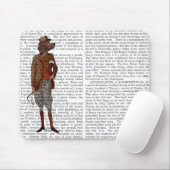 Red Setter Rider Full Mousepad (Mit Mouse)