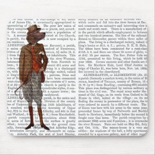 Red Setter Rider Full Mousepad