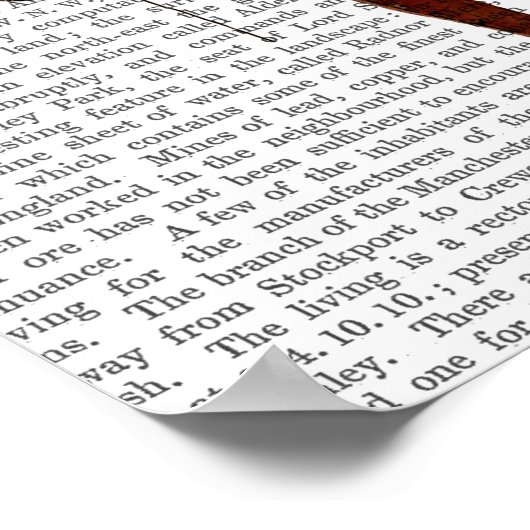 Red Setter Rider Full Poster (Ecke)