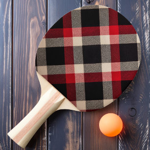 Red Shadow Kariert Tischtennis Schläger