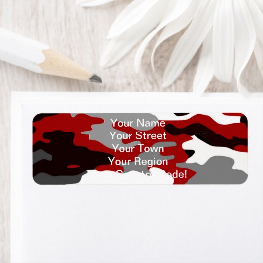 Red Shadows Camouflage (Insitu)