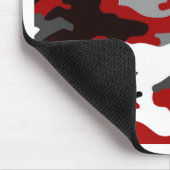 Red Shadows Camouflage Mousepad (Ecke)
