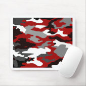 Red Shadows Camouflage Mousepad (Mit Mouse)