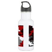 Red Shadows Camouflage Trinkflasche (Rückseite)
