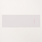 Red Shape mit Affirmation Yogamatte (Rückseite (Horizontal))