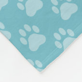 Red Shiba Inu Dog Fleecedecke (Ecke)