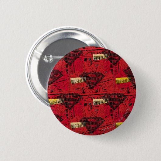Red Shield Pattern Button (Vorne & Hinten)
