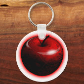 Red Shiny Apple - Verbotenes Obst Schlüsselanhänger (Vorderseite)