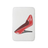 Red Shoe Badematte (Vorderseite Vertikal)