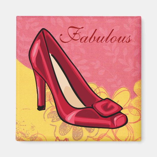 Red Shoe Magnet (Vorne)