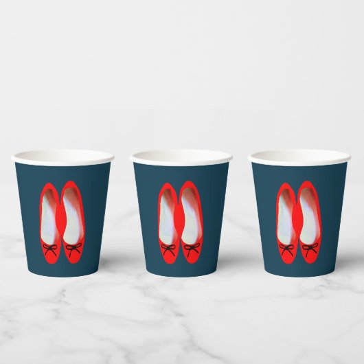 Red Shoes Paper Cup Pappbecher (Multi)