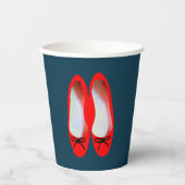 Red Shoes Paper Cup Pappbecher (Vorderseite)