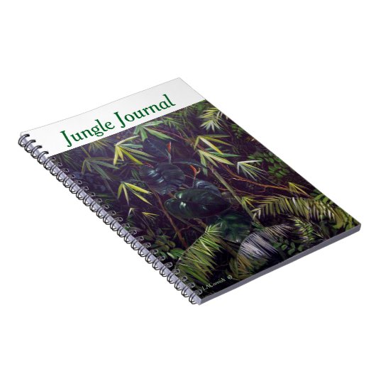 Red Shoots Jungle Note Book Notizblock (Rechte Seite)