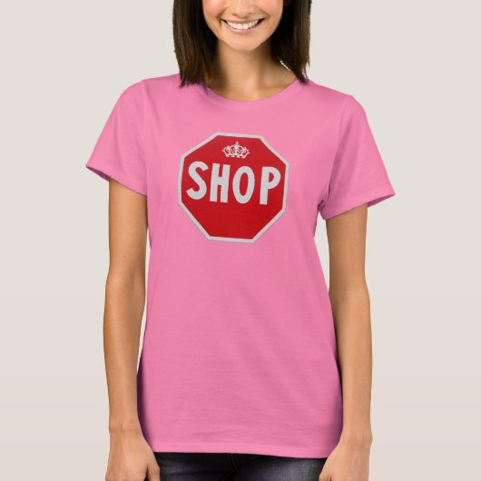 Red Shop Queen T-Shirt (Vorderseite)