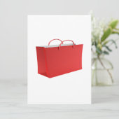 Red Shopping Bag Vibranu (Stehend Vorderseite)