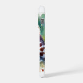 Red shouldered hawk 101024AREF129 - Watercolor iPhone Hülle (Linke Seite)