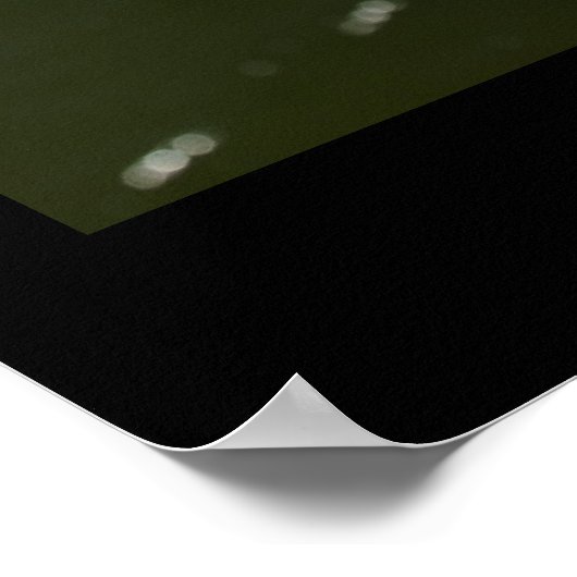 Red Shrimp Boat Poster (Ecke)