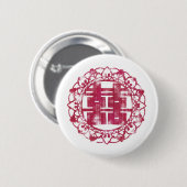 Red Shuan Xi Button (Vorne & Hinten)