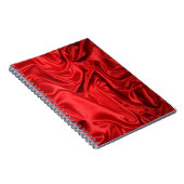 Red Silk/Foto Notebook (80 Seiten B&W) Notizblock (Rechte Seite)