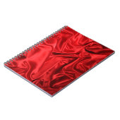 Red Silk/Foto Notebook (80 Seiten B&W) Notizblock (Linke Seite)