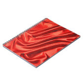 Red Silk Romantic Style Journal Notebook Notizblock (Linke Seite)