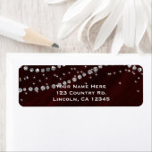 Red & Silver Diamond Bling Glam Sparkle (Insitu)