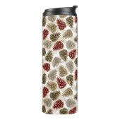 RED SILVER GOLD URLAUB WINTER ACORNS THERMOSBECHER (Nach links gedreht)