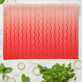 Red Silver Green Geschirrtuch (Gefaltet)