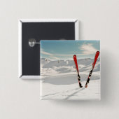 Red Skis Button (Vorne & Hinten)